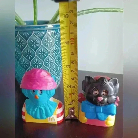 Vintage 1998 Lot of  2 McDonald's Ronald & Birdie Halloween Happy Meal Toys - Picture 9 of 9